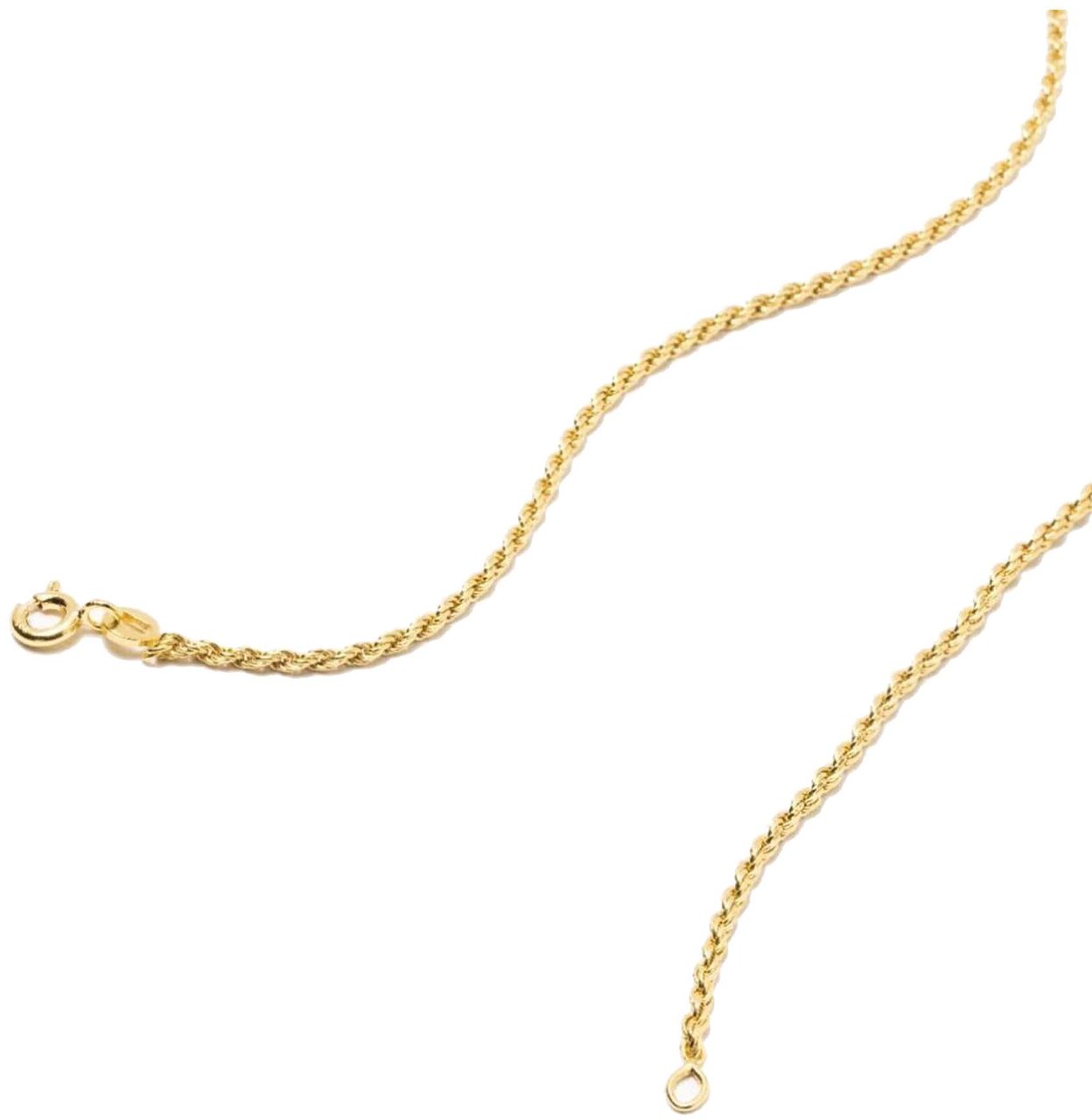 Vedder & Vedder Vedder & Vedder Ruby Rope Tag K Kettingen Goud Ruby Rope K Goud