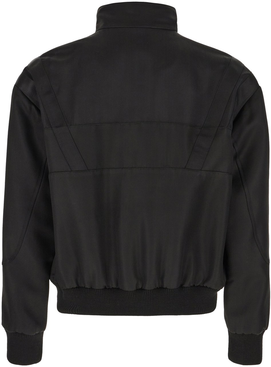 Saint Laurent Saint Laurent Teddy Full Zip Jacket Zwart
