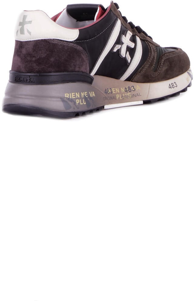 Premiata Sneakers Green Groen