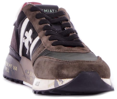 Premiata Sneakers Green Groen