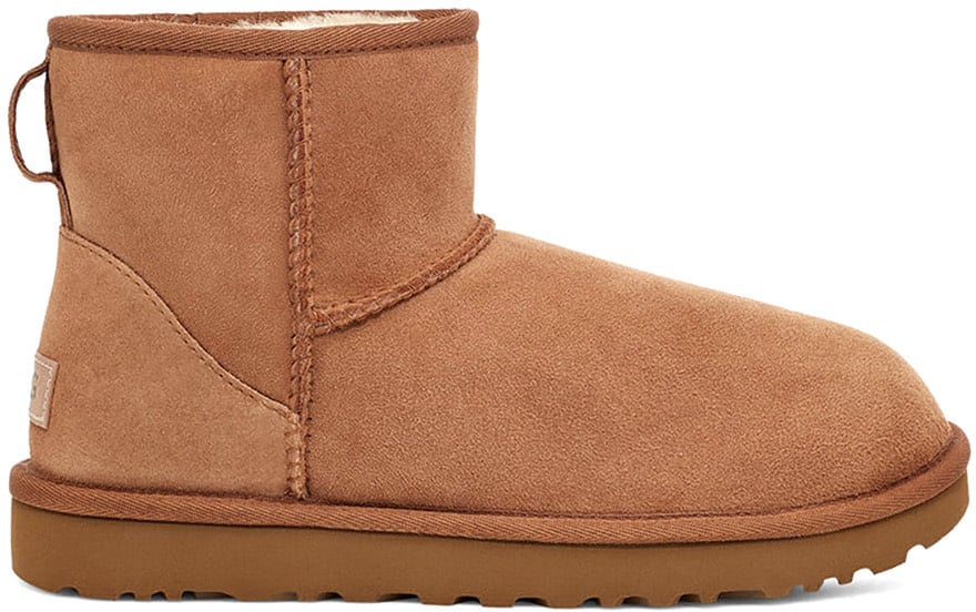 UGG UGG Biscuit suede Classic Mini II ankle boots Bruin