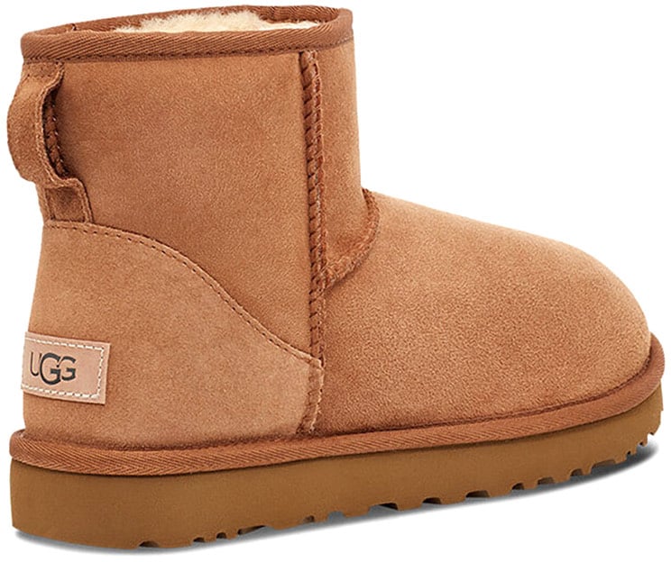 UGG UGG Biscuit suede Classic Mini II ankle boots Bruin