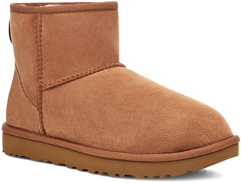 UGG UGG Biscuit suede Classic Mini II ankle boots Bruin