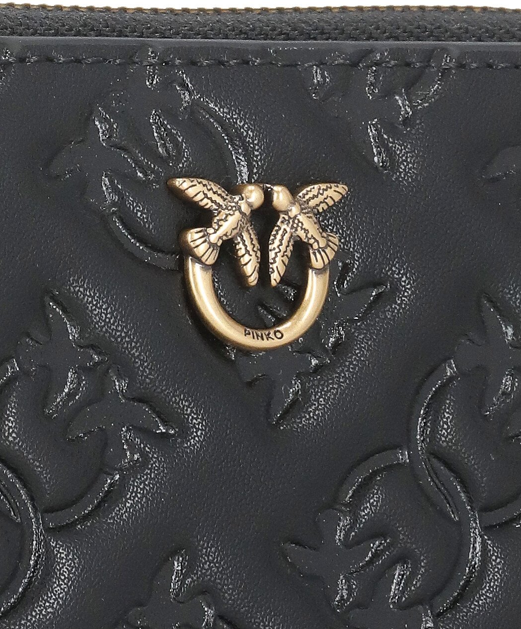 Pinko Wallets Neroantique Gold Goud