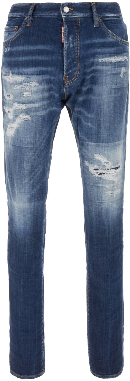 Dsquared2 Cotton Cool Guy Jeans Blauw