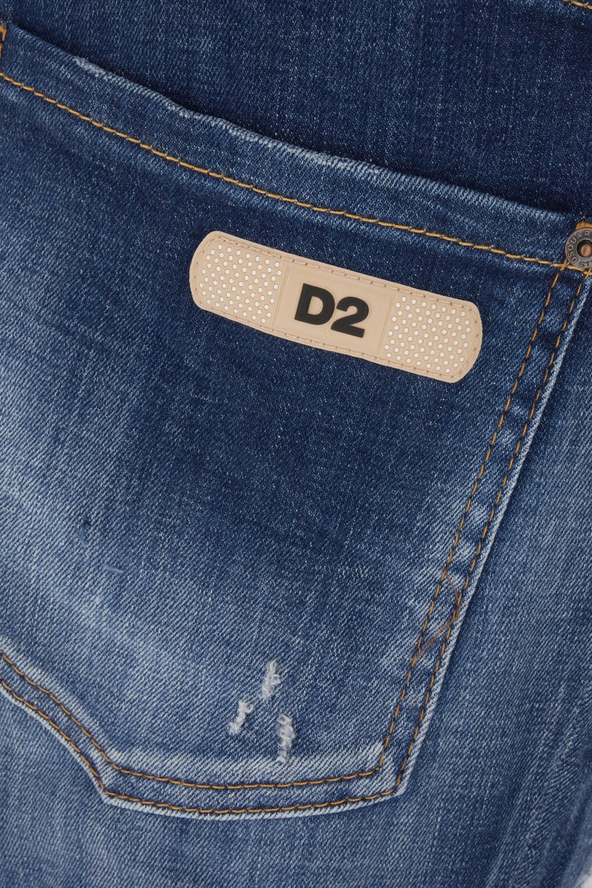 Dsquared2 Cotton Cool Guy Jeans Blauw