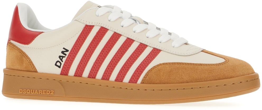 Dsquared2 Dsquared2 Multicolor leather Boxer sneakers Divers