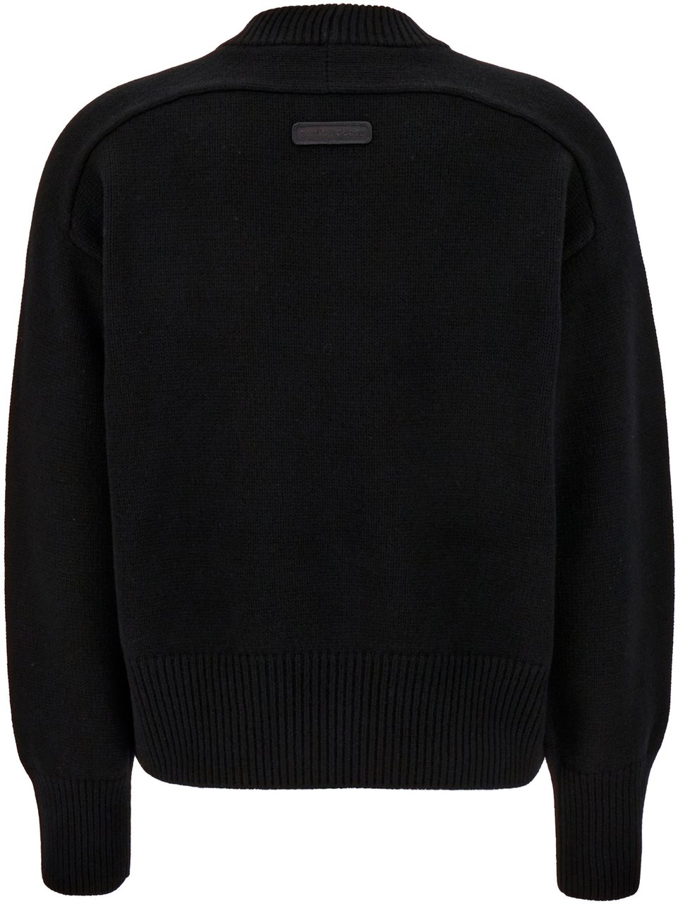 Canada Goose Canada Goose Black wool oversize sweatear Zwart