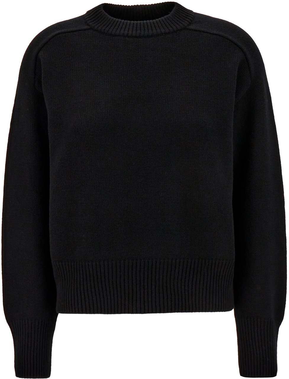 Canada Goose Canada Goose Black wool oversize sweatear Zwart