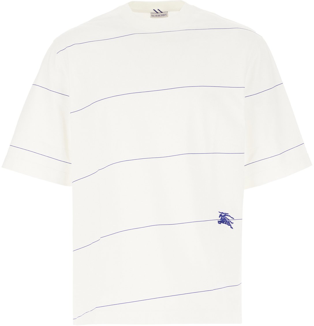 Burberry Burberry White cotton t-shirt Wit