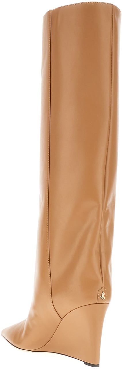 Jimmy Choo Jimmy Choo Camel leather Blake boots Bruin