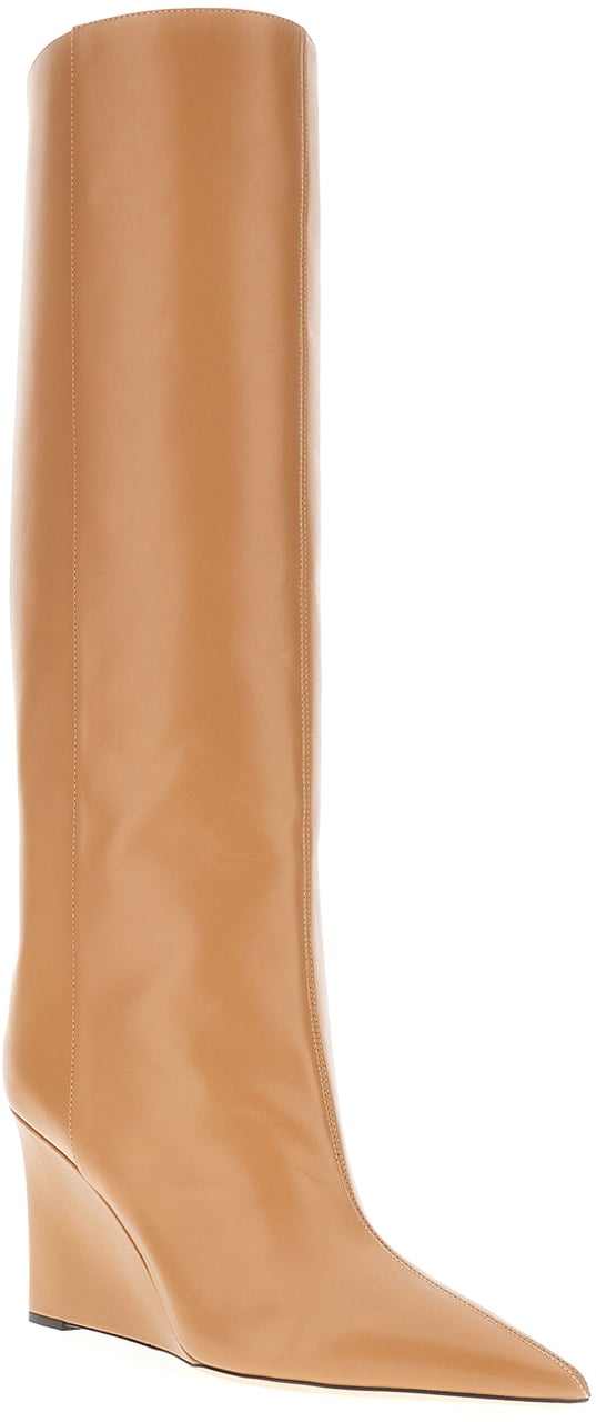 Jimmy Choo Jimmy Choo Camel leather Blake boots Bruin