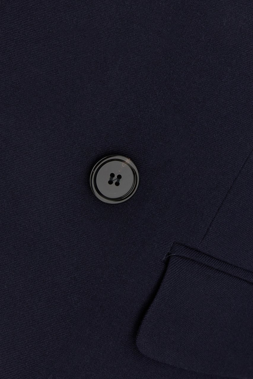 AMI Paris AMI Paris Midnight blue wool oversize blazer Blauw