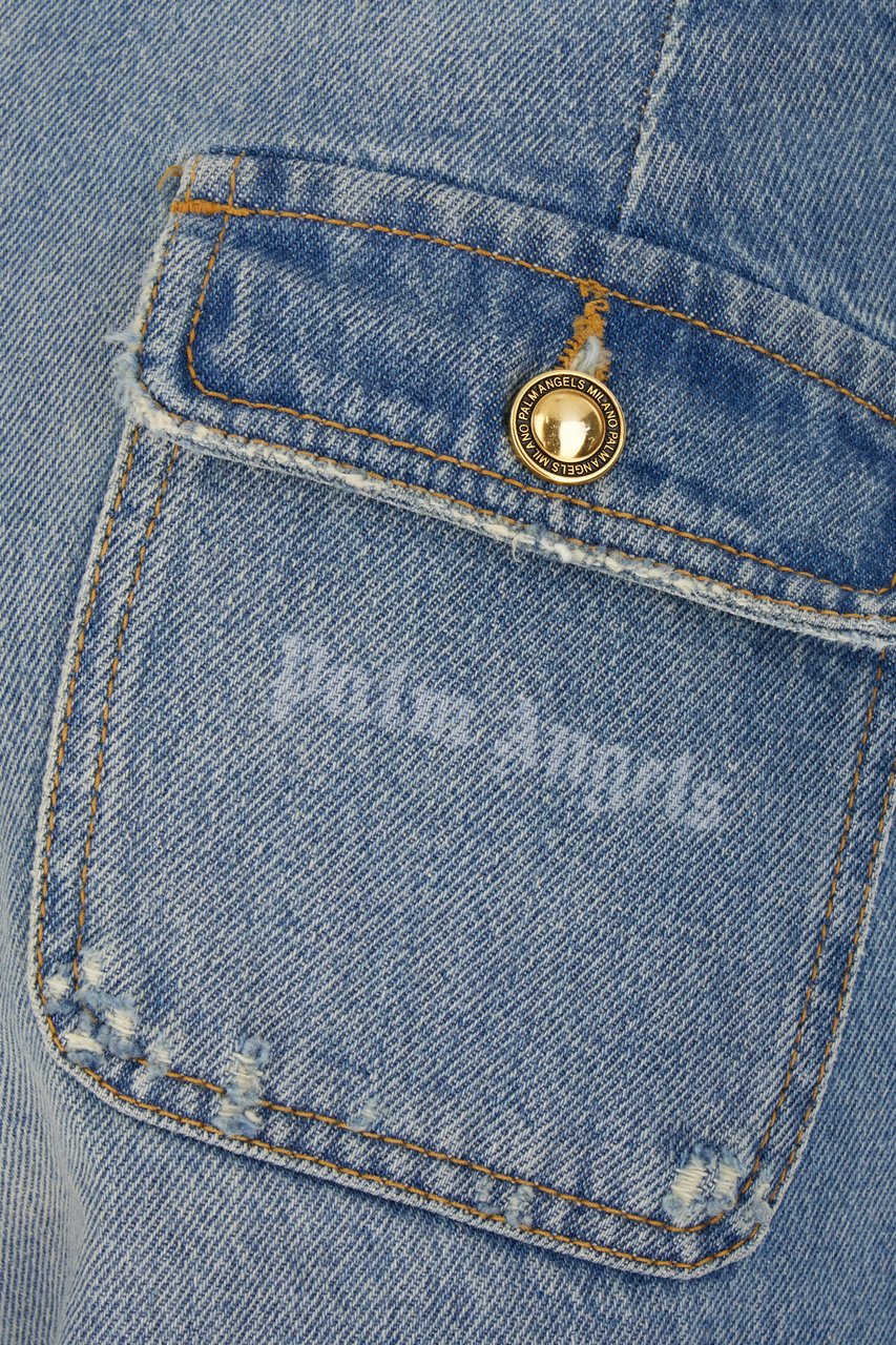 Palm Angels Palm Angels Denim jeans Blauw