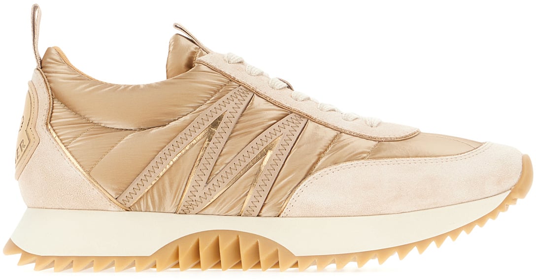 Moncler Moncler Multicolor nylon and suede Pacey sneakers Divers