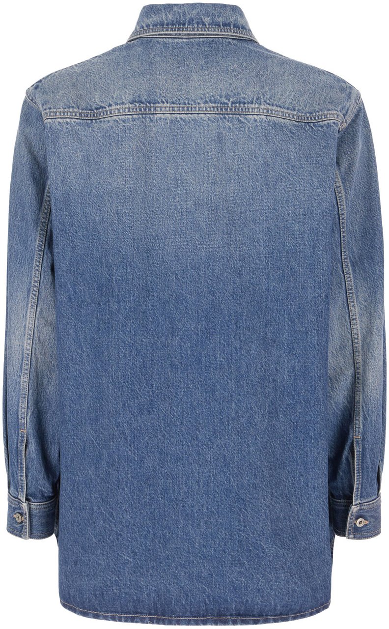 Valentino Valentino Denim shirt Blauw