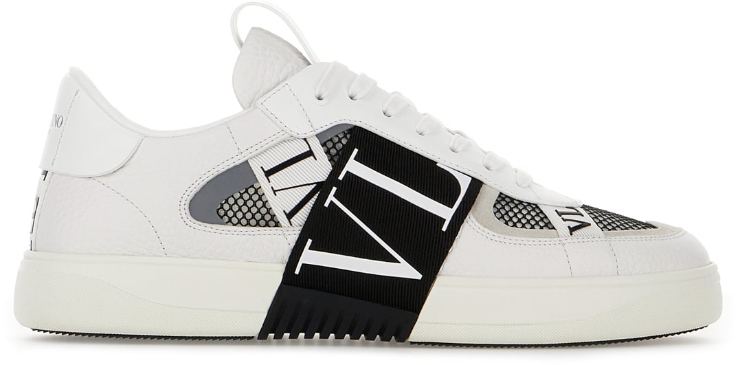 Valentino Valentino Two-tone leather VLTN sneakers Divers