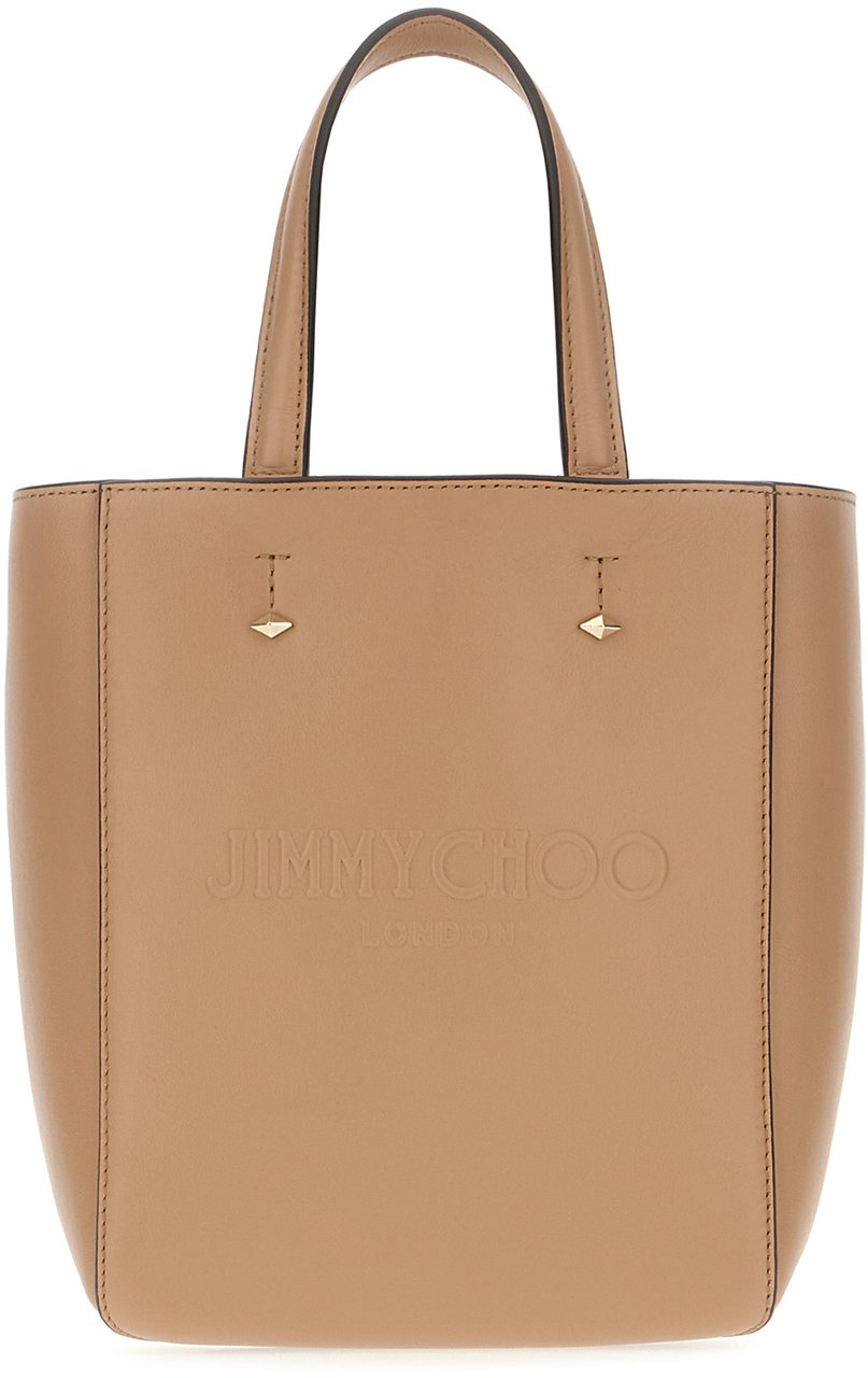 Jimmy Choo Jimmy Choo Biscuit leather small Lenny handbag Beige