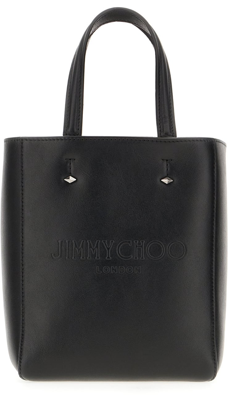 Jimmy Choo Jimmy Choo Black leather small Lenny handbag Zwart
