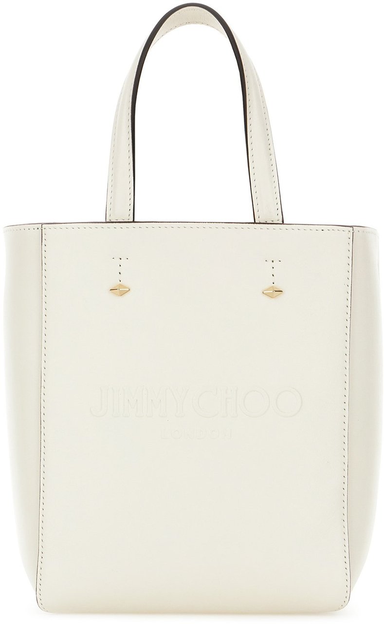 Jimmy Choo Jimmy Choo White leather Lenny handbag Wit