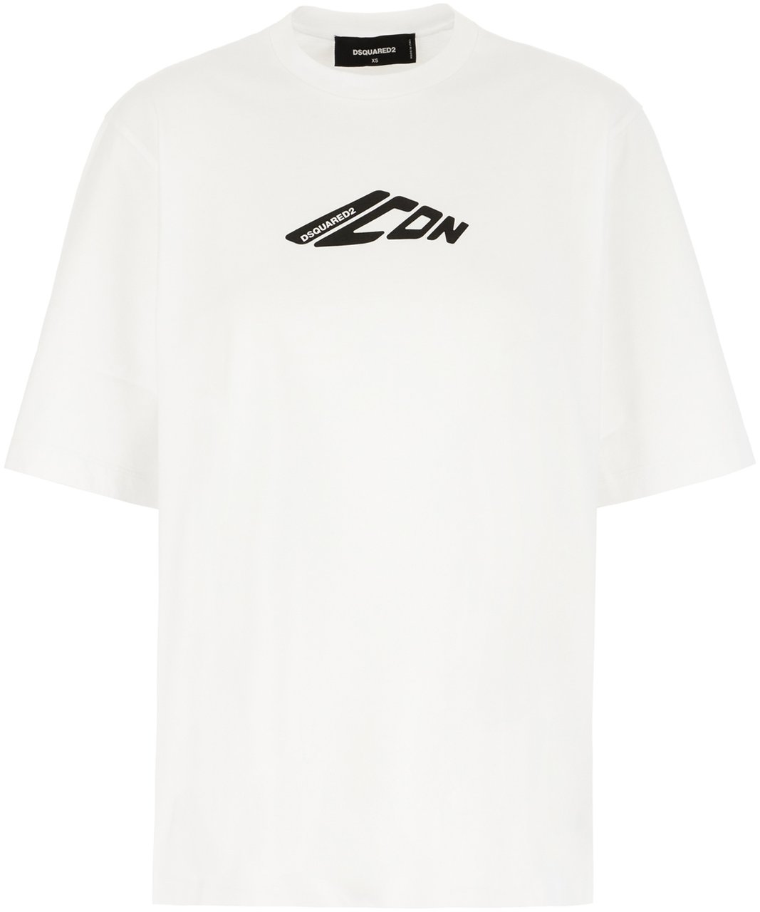 Dsquared2 T-Shirt con Logo Wit