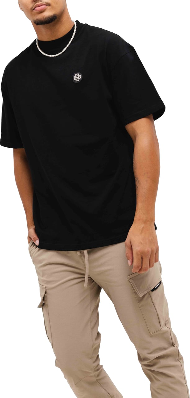 Black Bananas Monogram T-shirt Heren Zwart Zwart
