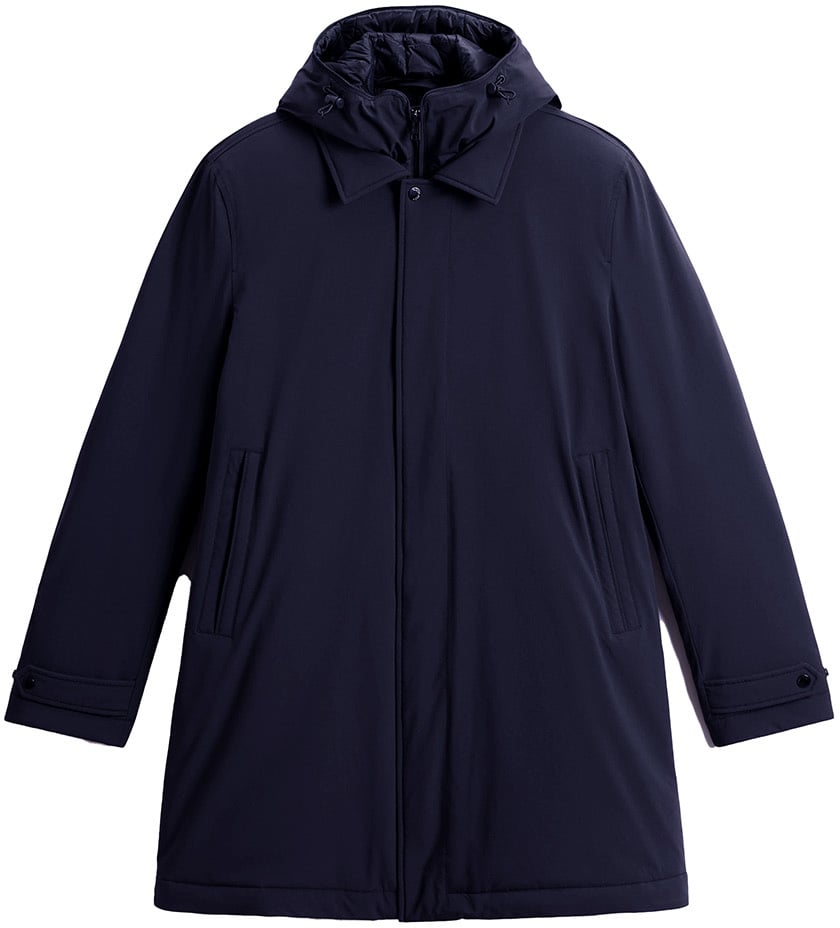 Woolrich Coats Blue Blauw