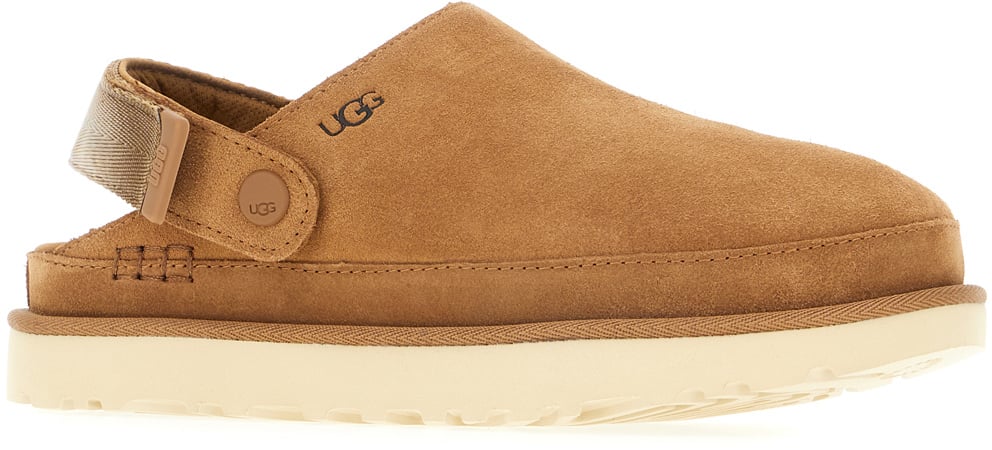 UGG Dames Goldenstar Clog Chestnut Beige