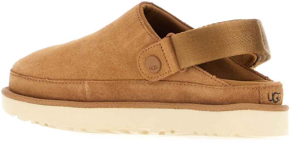 UGG Dames Goldenstar Clog Chestnut Beige