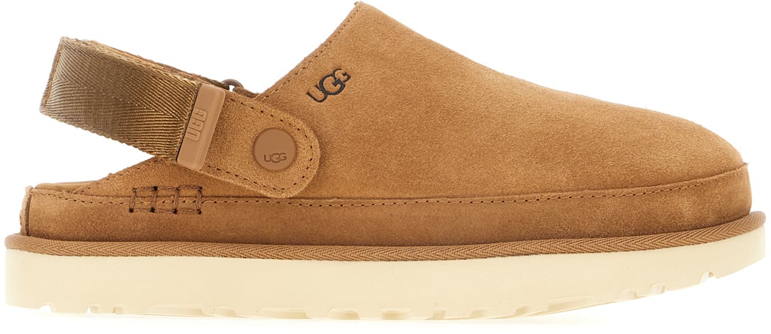 UGG Dames Goldenstar Clog Chestnut Beige