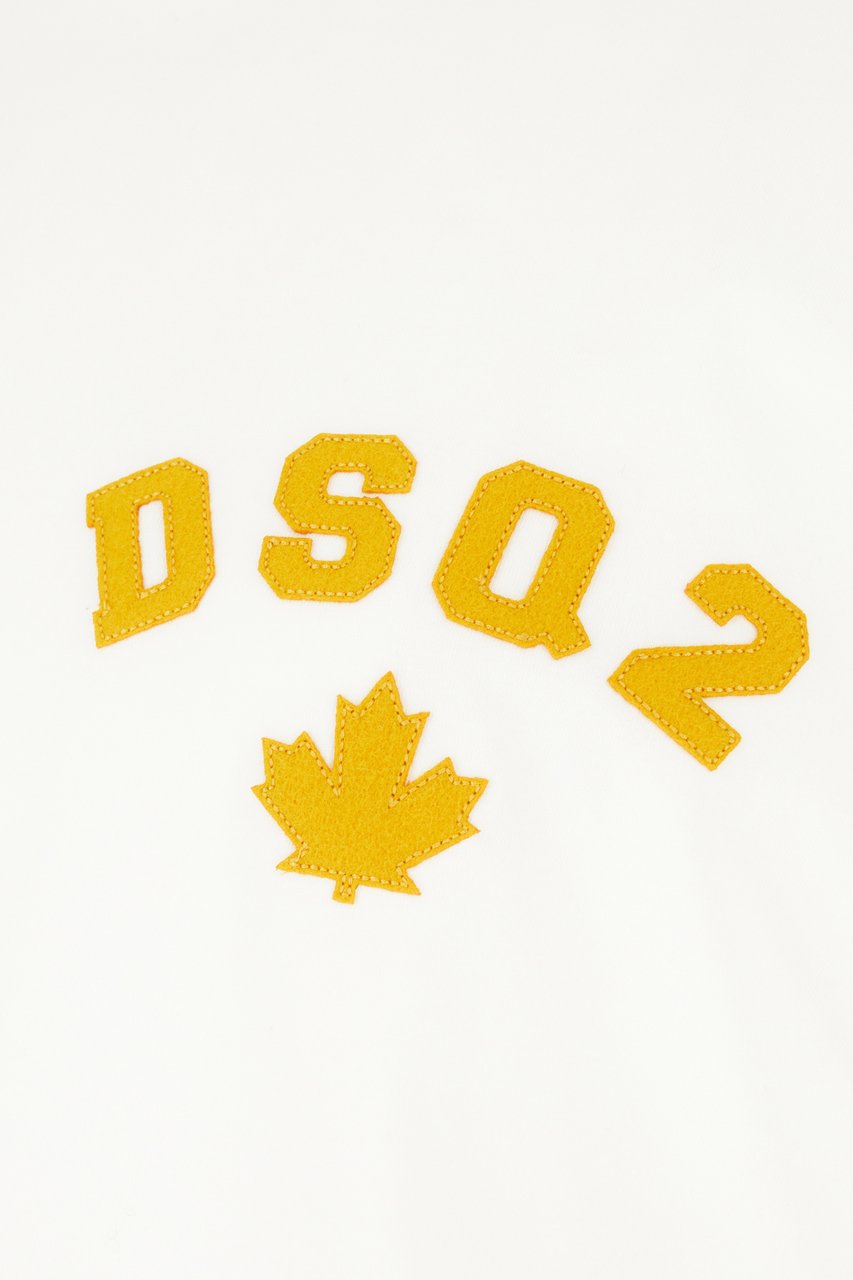 Dsquared2 Dsquared2 White cotton oversize t-shirt Wit