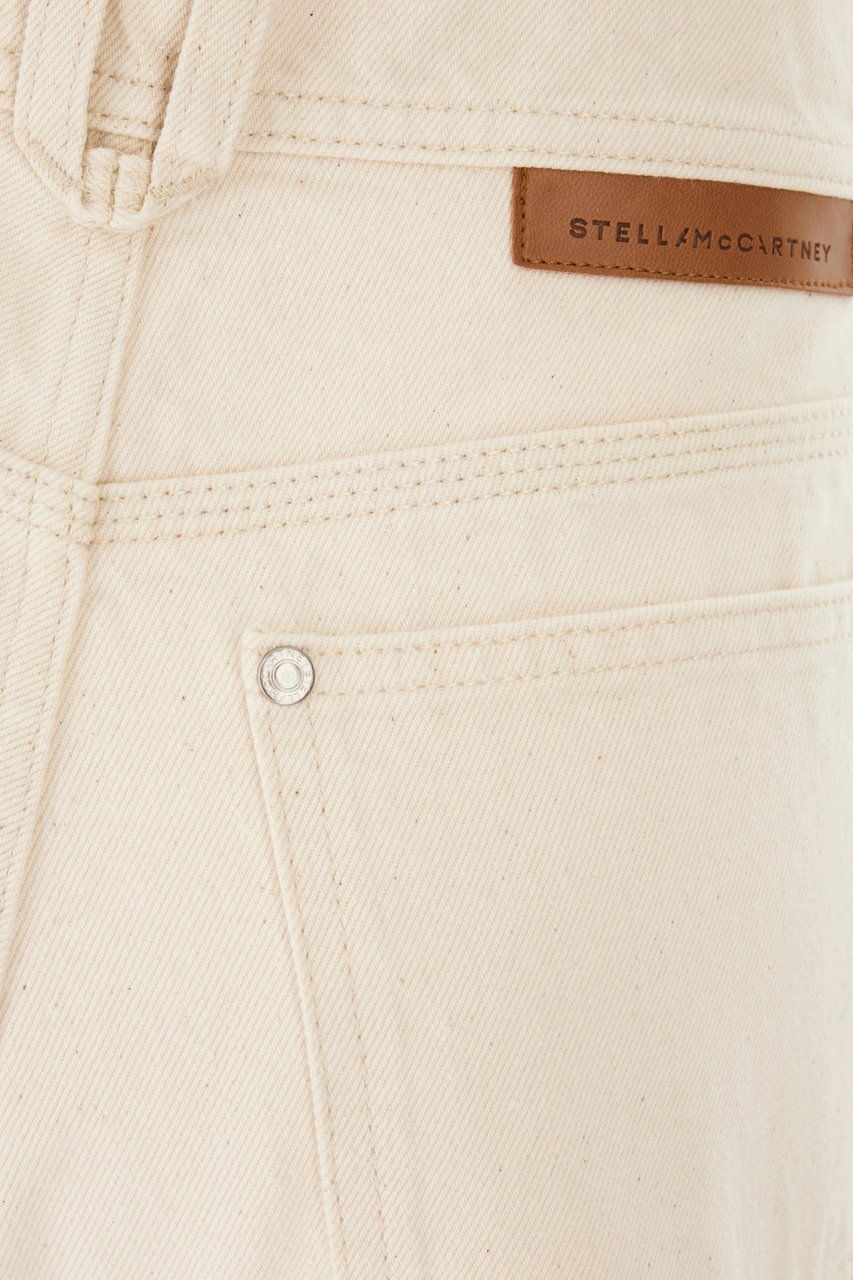 Stella McCartney Stella McCartney Sand denim shorts Beige