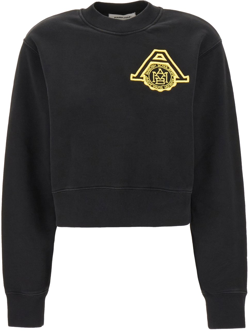 AMBUSH AMBUSH Black cotton sweatshirt Zwart