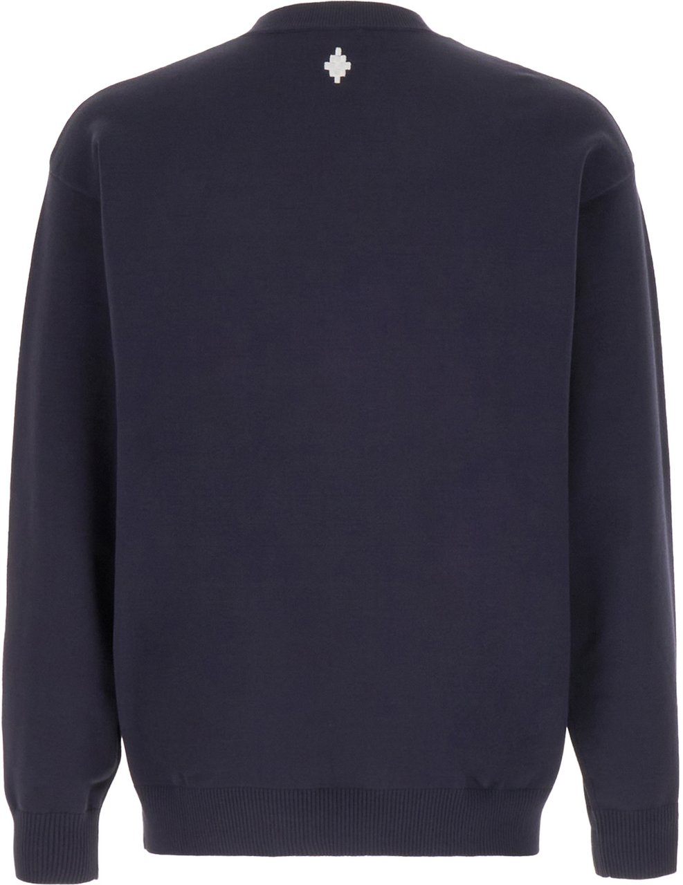 Marcelo Burlon Marcelo Burlon Navy blue cotton blend sweater Blauw