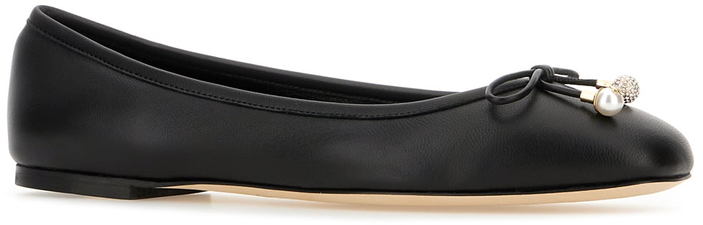 Jimmy Choo Flat Shoes Black Zwart
