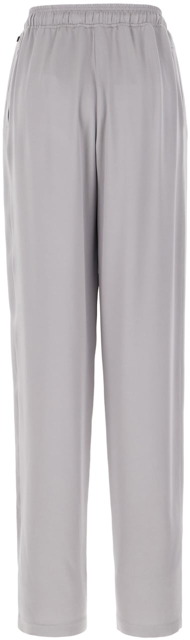 Elisabetta Franchi Elisabetta Franchi Grey acetate blend pants Grijs