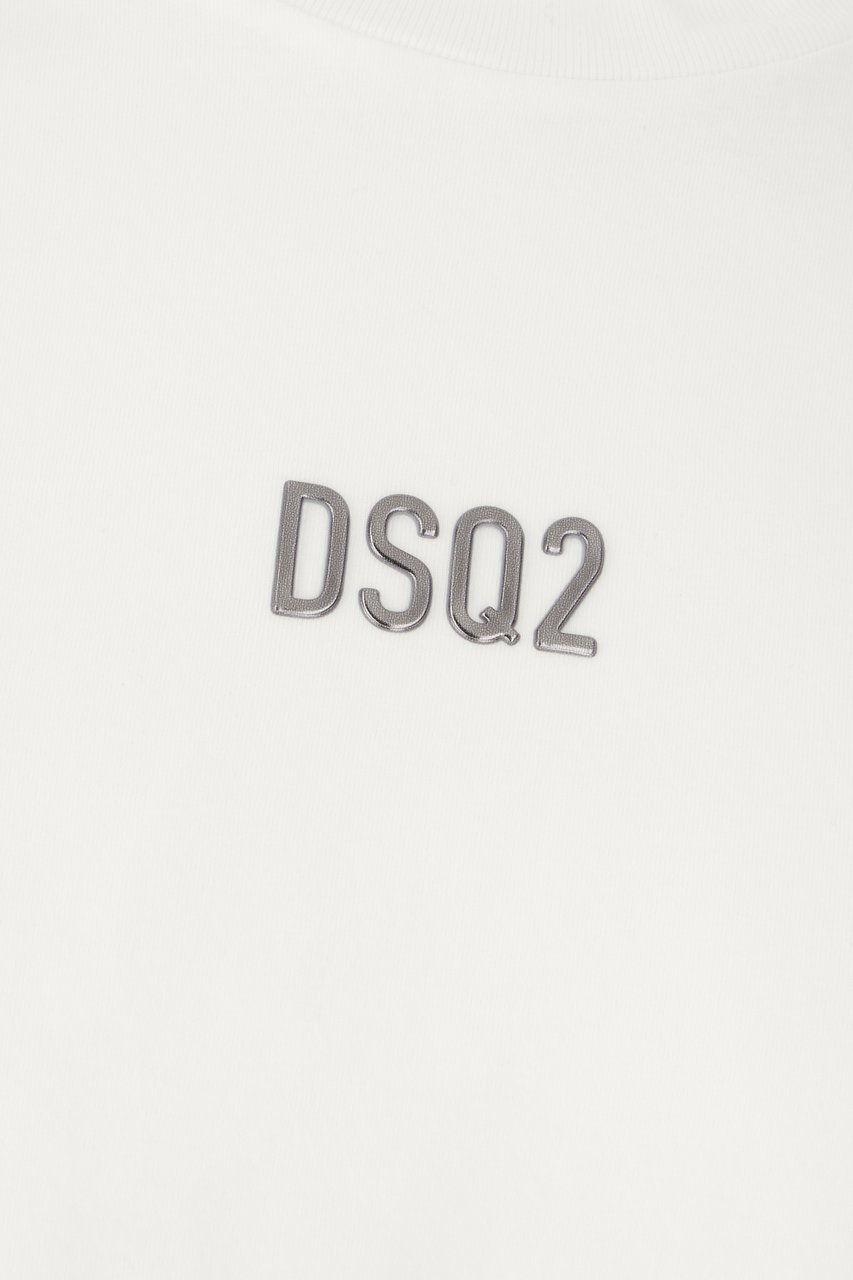 Dsquared2 Dsquared2 White cotton t-shirt Wit