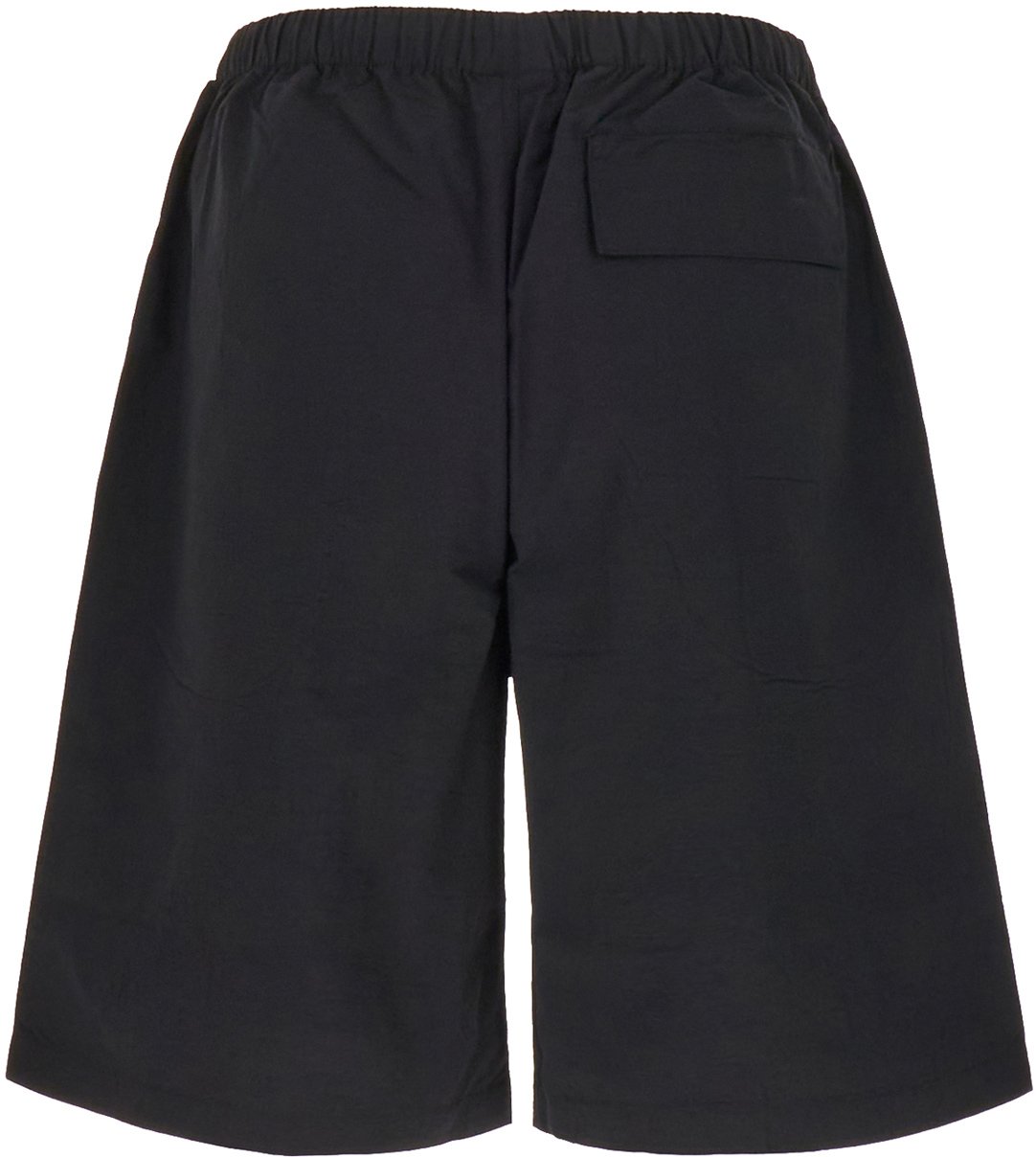 Marcelo Burlon Marcelo Burlon Black nylon bermuda shorts Zwart