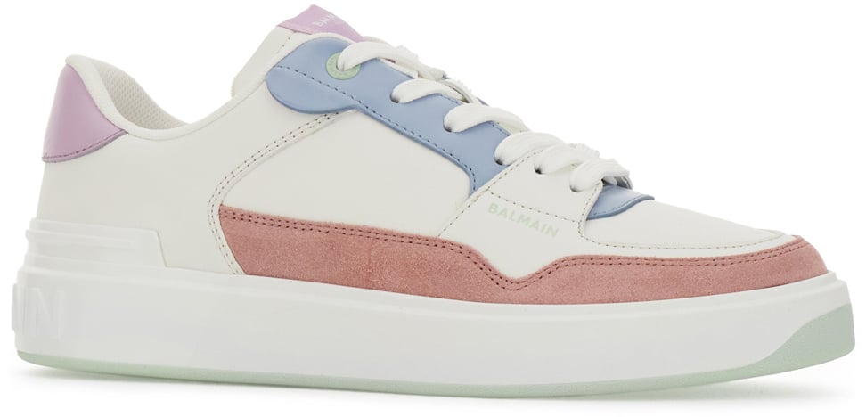 Balmain Balmain Multicolor leather B-Court Flip sneakers Divers