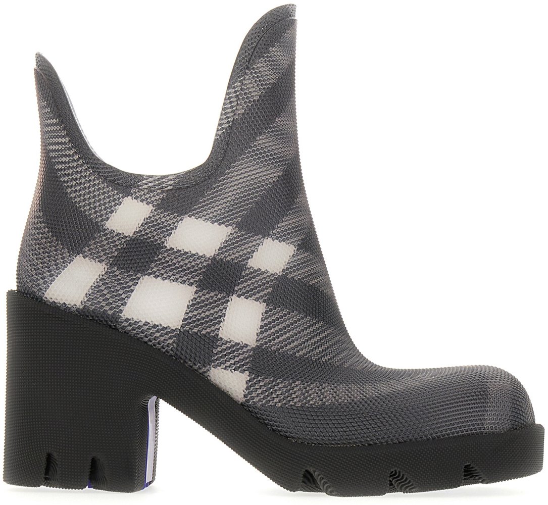 Burberry Burberry Printed rubber Marsh ankle boots Divers