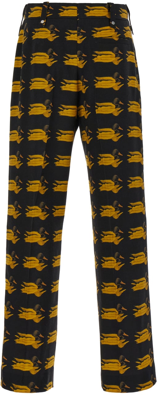 Burberry Burberry Printed wool pants Divers