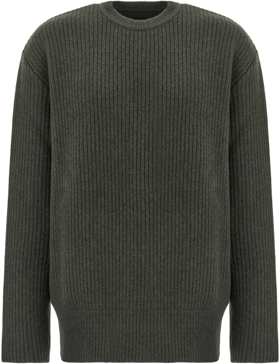 Givenchy Givenchy Military green wool oversize sweatshirt Groen