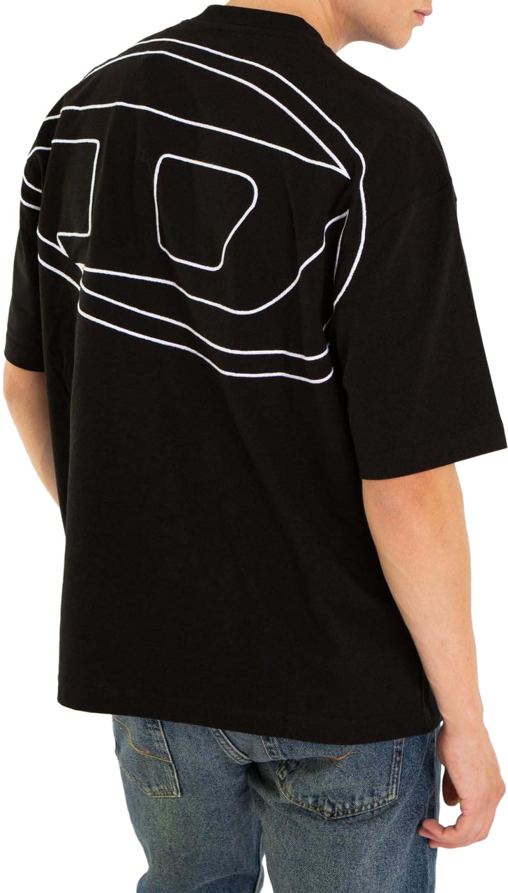 Diesel T-Boggy-Megoval-D Nero Zwart