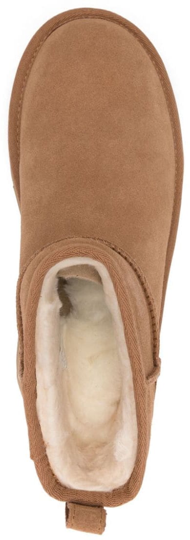 UGG Dames Ultra Mini New Height Chestnut Beige