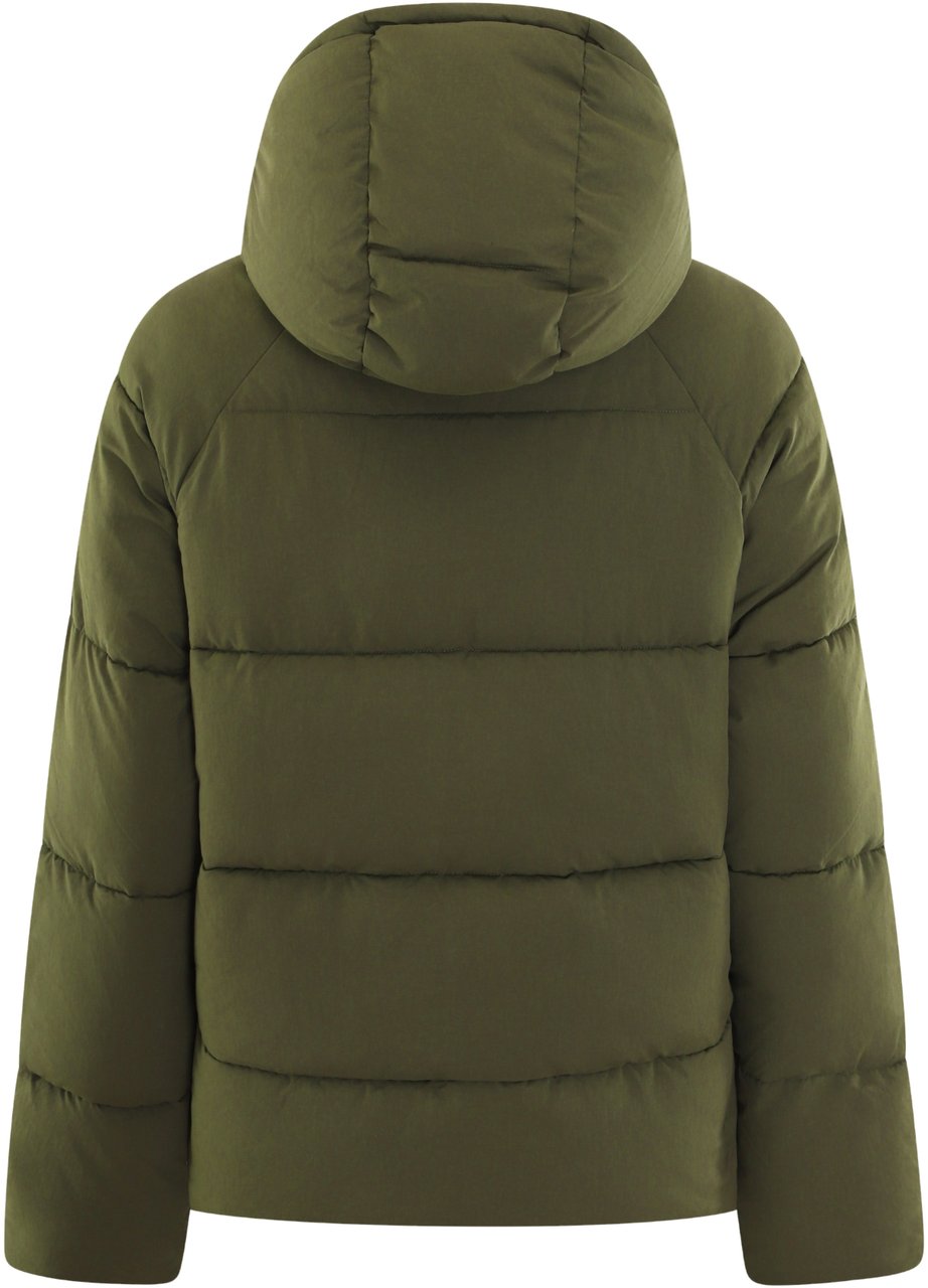 Daily Paper Heren Relaxed Puffer Groen Groen