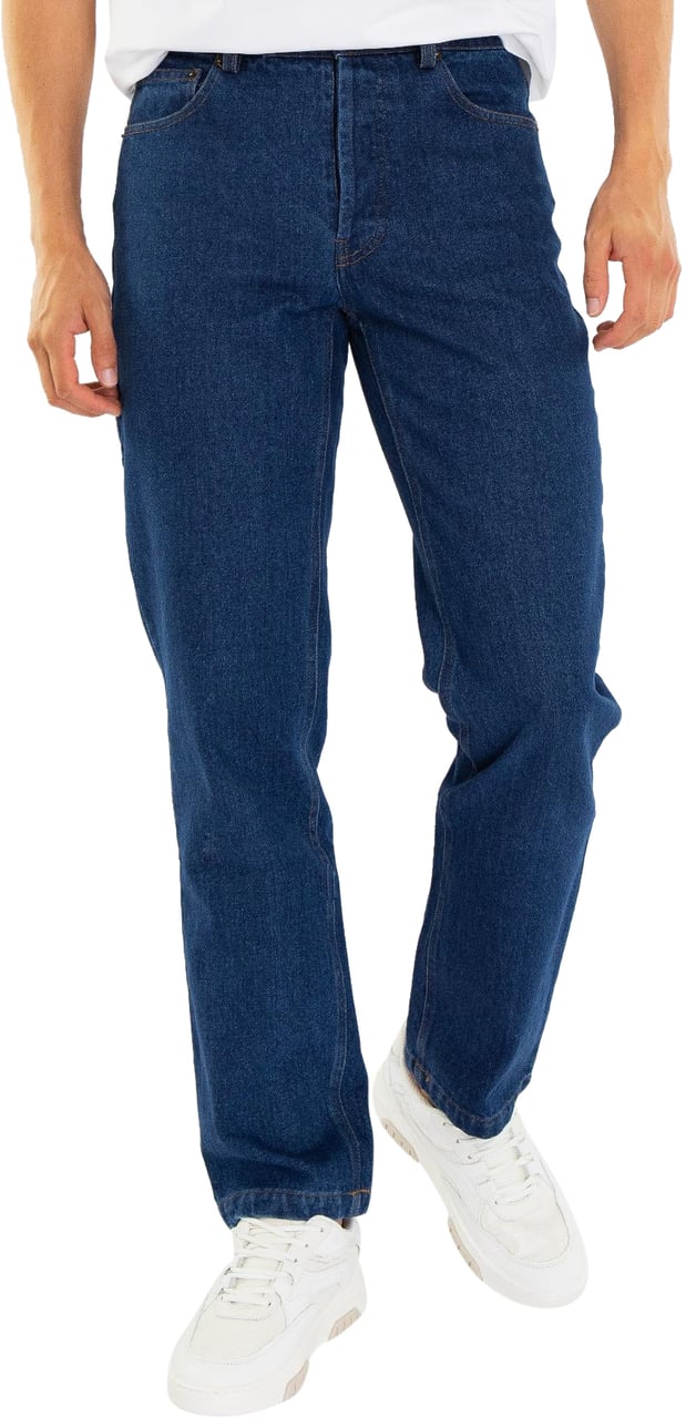 Bram's Fruit Heren Denim Trousers Blauw