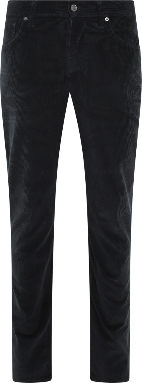 7 For All Mankind Heren SLIMMY CORDUROY Blauw Blauw
