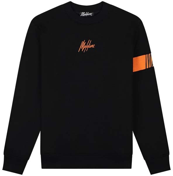 Malelions Malelions Men Captain Sweater 2.0 Zwart