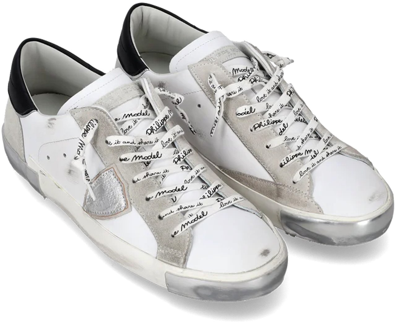Philippe Model Sneakers White Wit