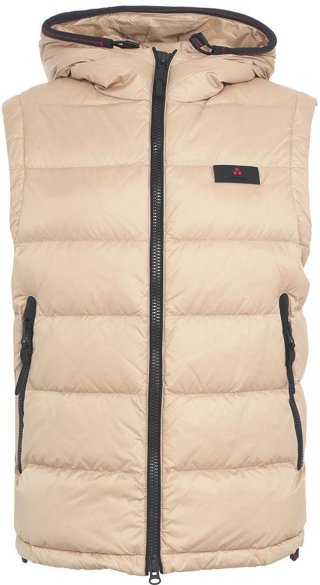 Peuterey Ripstop down vest 'Donoma' Beige